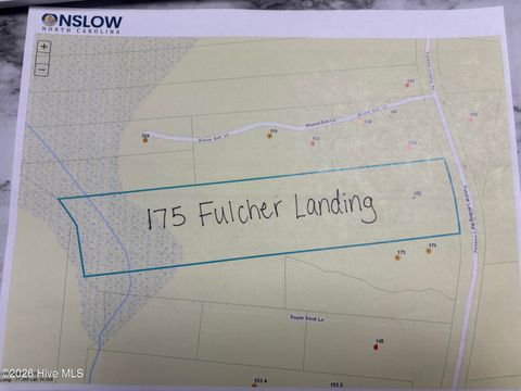 Tiny photo for 175 Fulcher Landing Road, Sneads Ferry, NC 28460 (MLS # 100548686)
