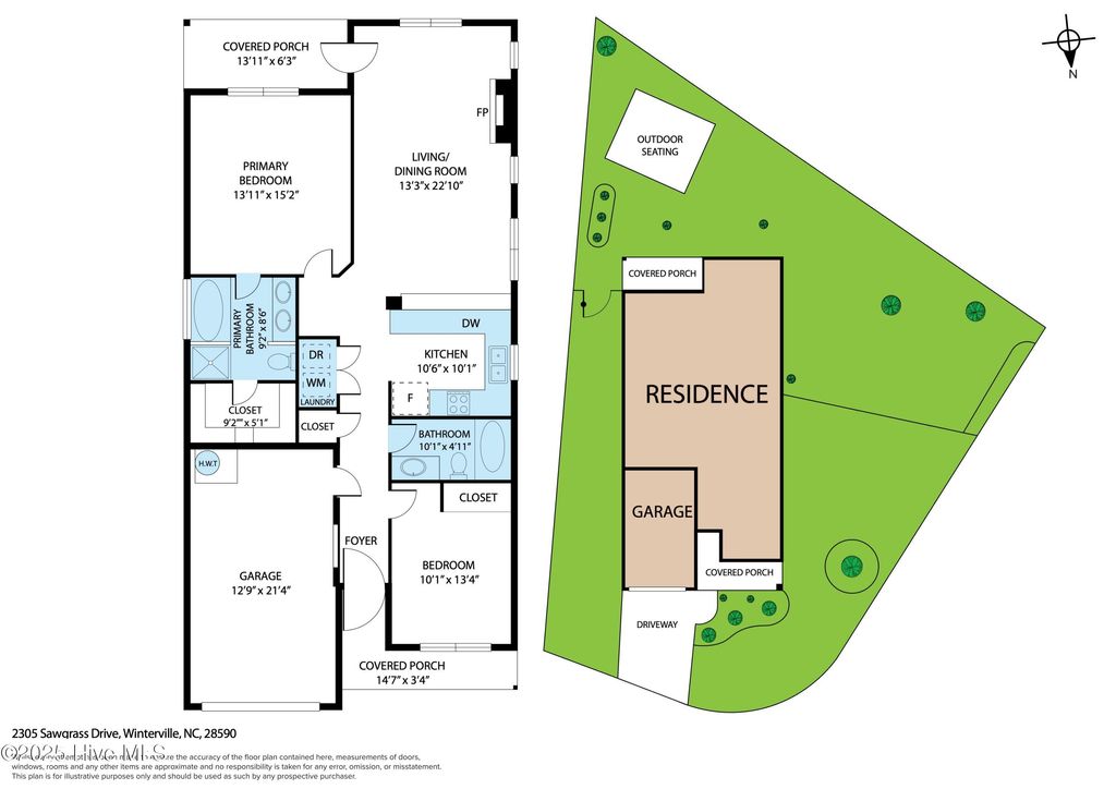 Photo of 2305 Sawgrass Drive, Winterville, NC 28590 (MLS # 100545301)