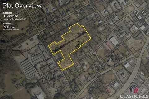 Vacant Land For Sale - Line Street<br/> Walton County, Loganville, GA 30052