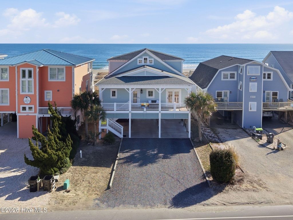 Photo of 595 Ocean Boulevard W, Holden Beach, NC 28462 (MLS # 100555473)