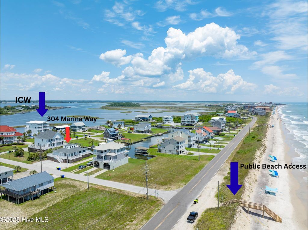 Photo of 304 Marina Way, North Topsail Beach, NC 28460 (MLS # 100524385)