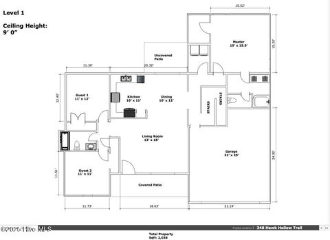 Tiny photo for 348 Hawk Hollow Trail, Burgaw, NC 28425 (MLS # 100545138)