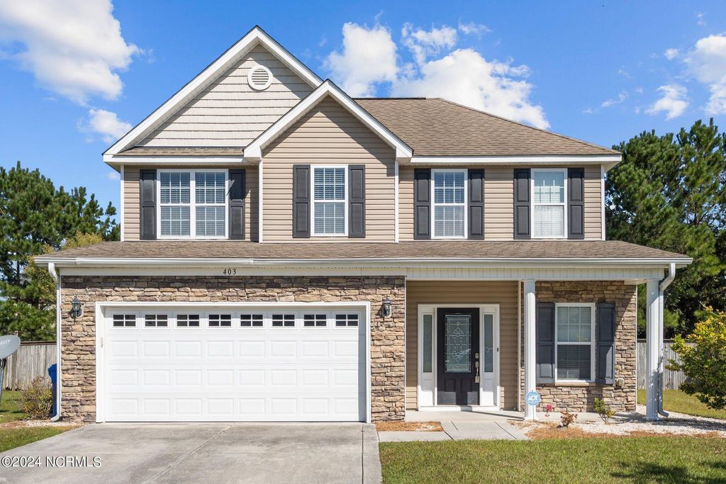 Photo of 403 Wynbrookee Lane, Jacksonville, NC 28546 (MLS # 100544089)