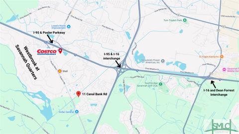 Vacant Land For Sale - 11 Canal Bank Road<br/> Chatham County, Pooler, GA 31322