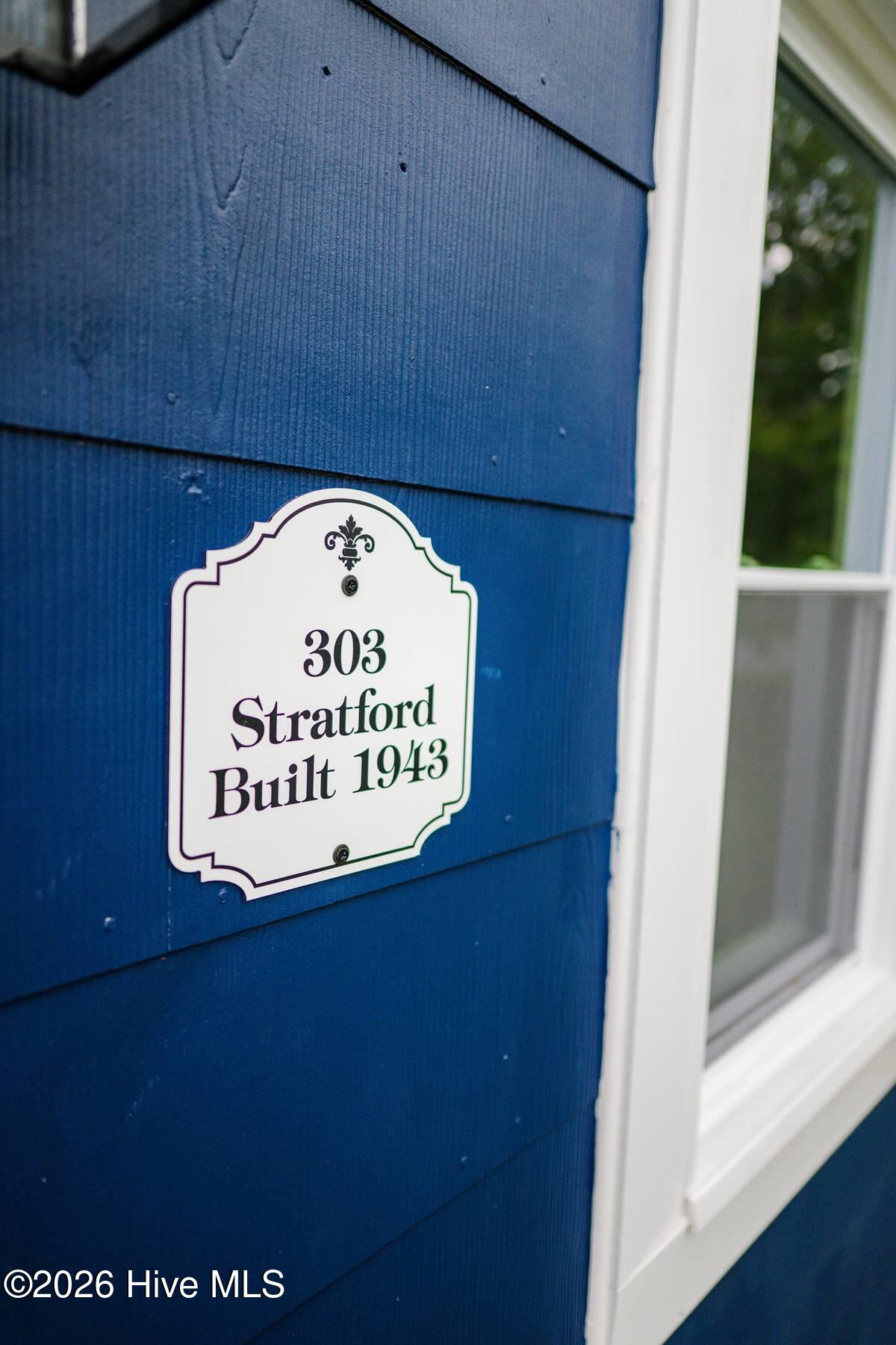 303 Stratford Road