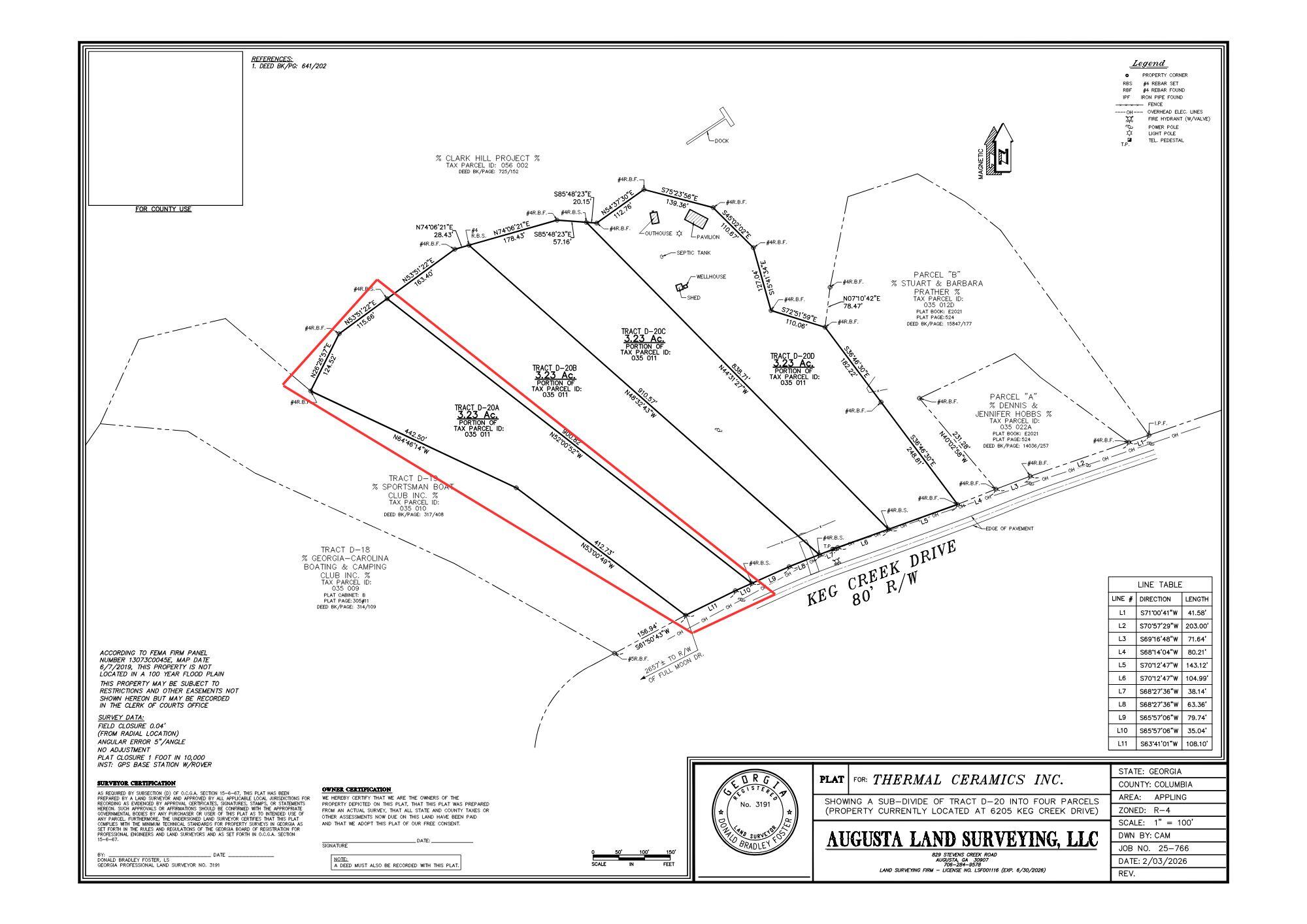 6205 Keg Creek Drive Lot 1