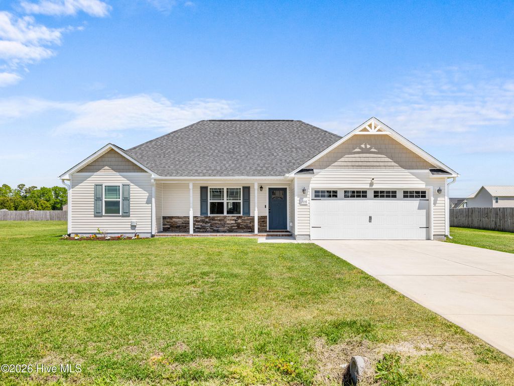 Photo of 108 Woodwater Drive, Richlands, NC 28574 (MLS # 100569588)