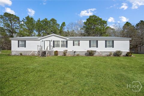 Mobile Home For Sale - 60 Tin Cup Lane<br/> Ludowici, GA 31316