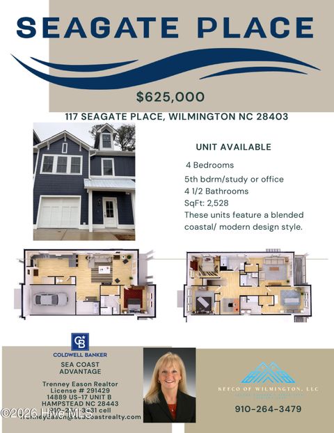 Tiny photo for 117 Seagate Place #117, Wilmington, NC 28403 (MLS # 100561434)