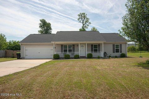 Photo of 118 Clint Mills Road, Maysville, NC 28555 (MLS # 100567723)