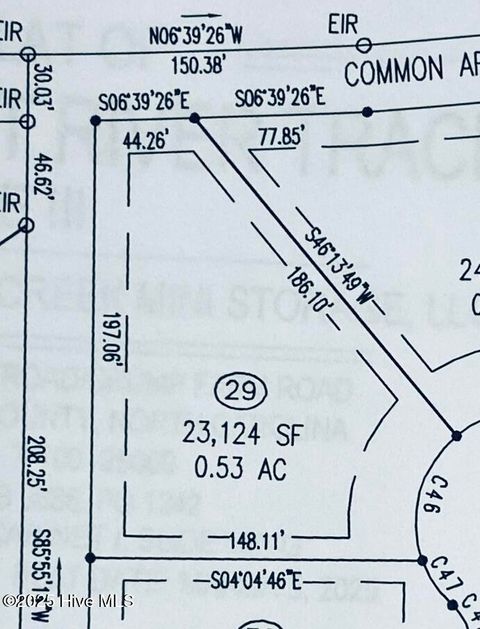 Vacant Land For Sale - LOT 29 Plover Way<br/> New Bern, NC 28562