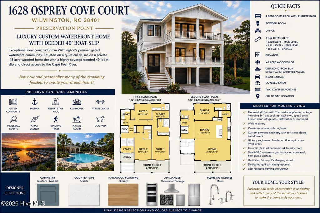 Photo of 1628 Osprey Cove Court, Wilmington, NC 28401 (MLS # 100587877)