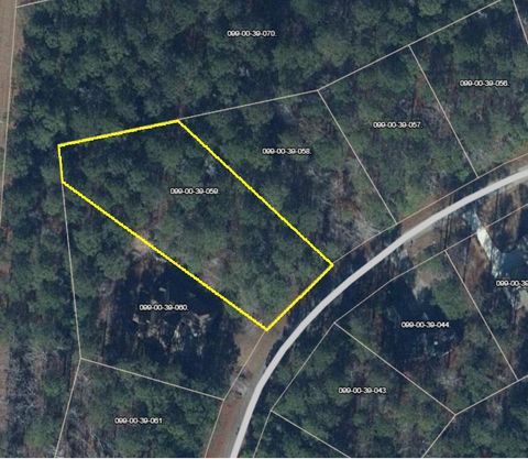 Vacant Land For Sale - LOT 59 Jeffrey Lane<br/> McCormick, SC 29835