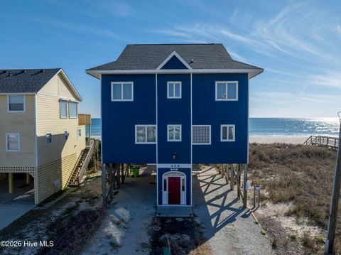Photo of 338 Sea Shore Drive, North Topsail Beach, NC 28460 (MLS # 100574674)