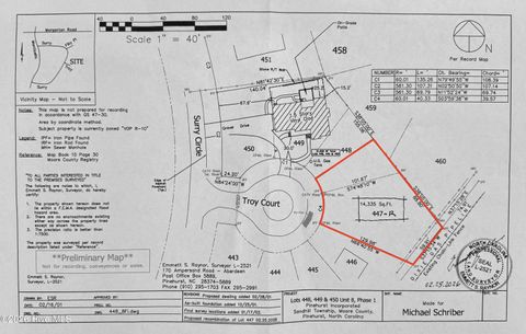 Vacant Land For Sale - TBD Troy Court<br/> Pinehurst, NC 28374