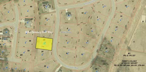 Vacant Land For Sale - 660 Chimney Hill Way<br/> Rocky Mount, NC 27804