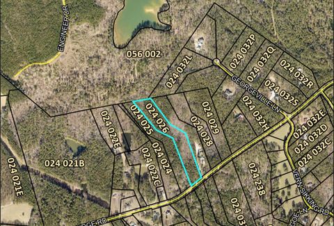 Vacant Land For Sale - LOT C Ridge Road<br/> Columbia County, Appling, GA 30802