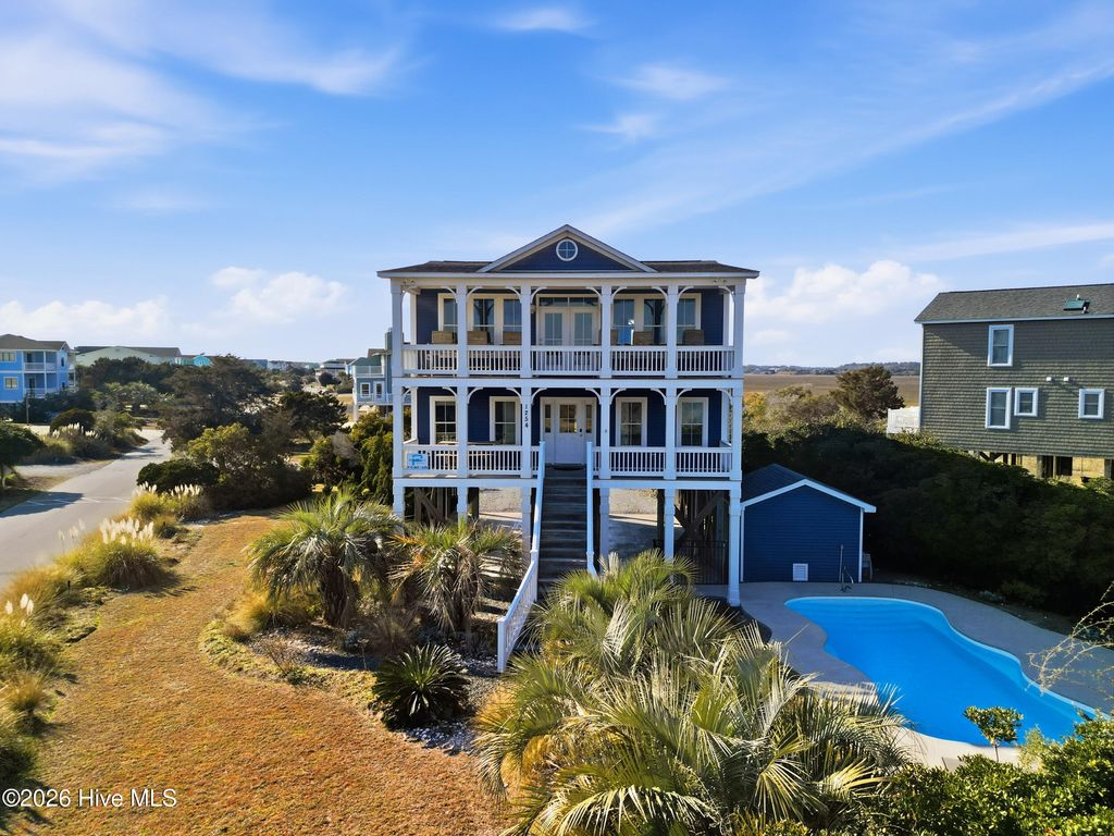 Photo of 1254 Ocean Boulevard W, Holden Beach, NC 28462 (MLS # 100554958)
