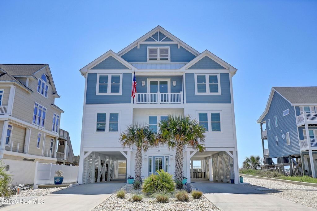 Photo of 32 Porpoise Place, North Topsail Beach, NC 28460 (MLS # 100568760)