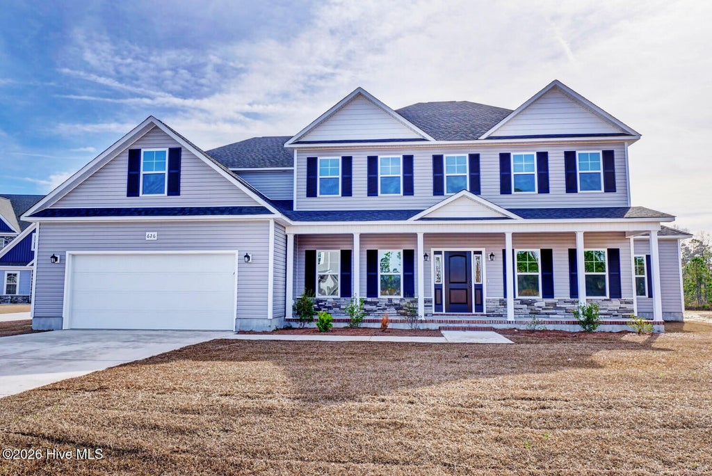 Photo of 714 N Pebble Branch Court #Lot 123, Holly Ridge, NC 28445 (MLS # 100582503)