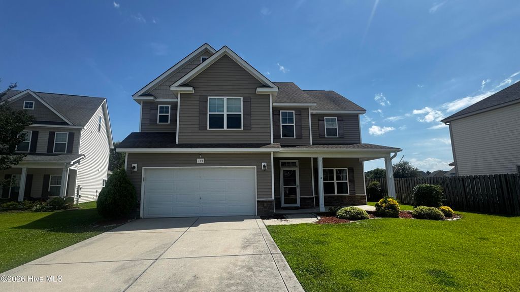 Photo of 105 Long Pond Drive, Sneads Ferry, NC 28460 (MLS # 100570363)