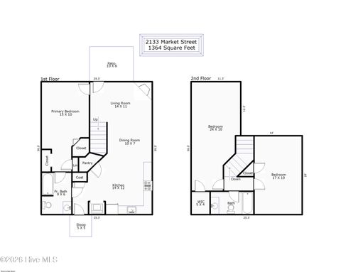 Tiny photo for 2133 Market Street, Wilmington, NC 28403 (MLS # 100564817)