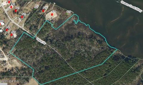Tiny photo for 0 Odum Drive, Hubert, NC 28539 (MLS # 100564032)