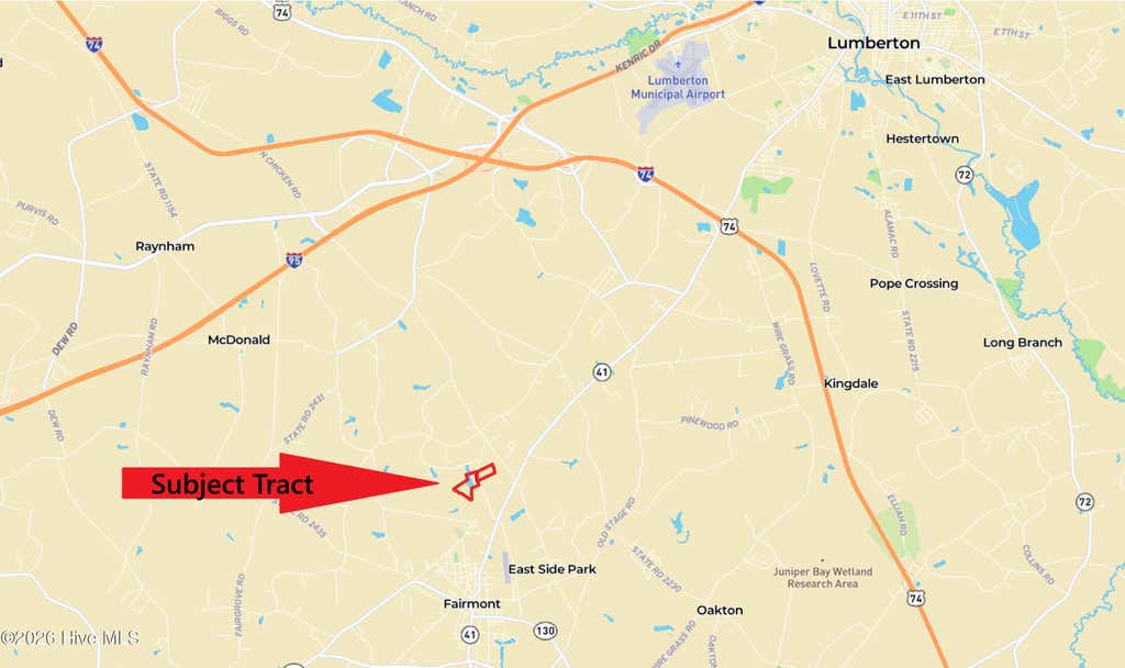 Photo of Tbd Chicken Road, Fairmont, NC 28340 (MLS # 100599032)
