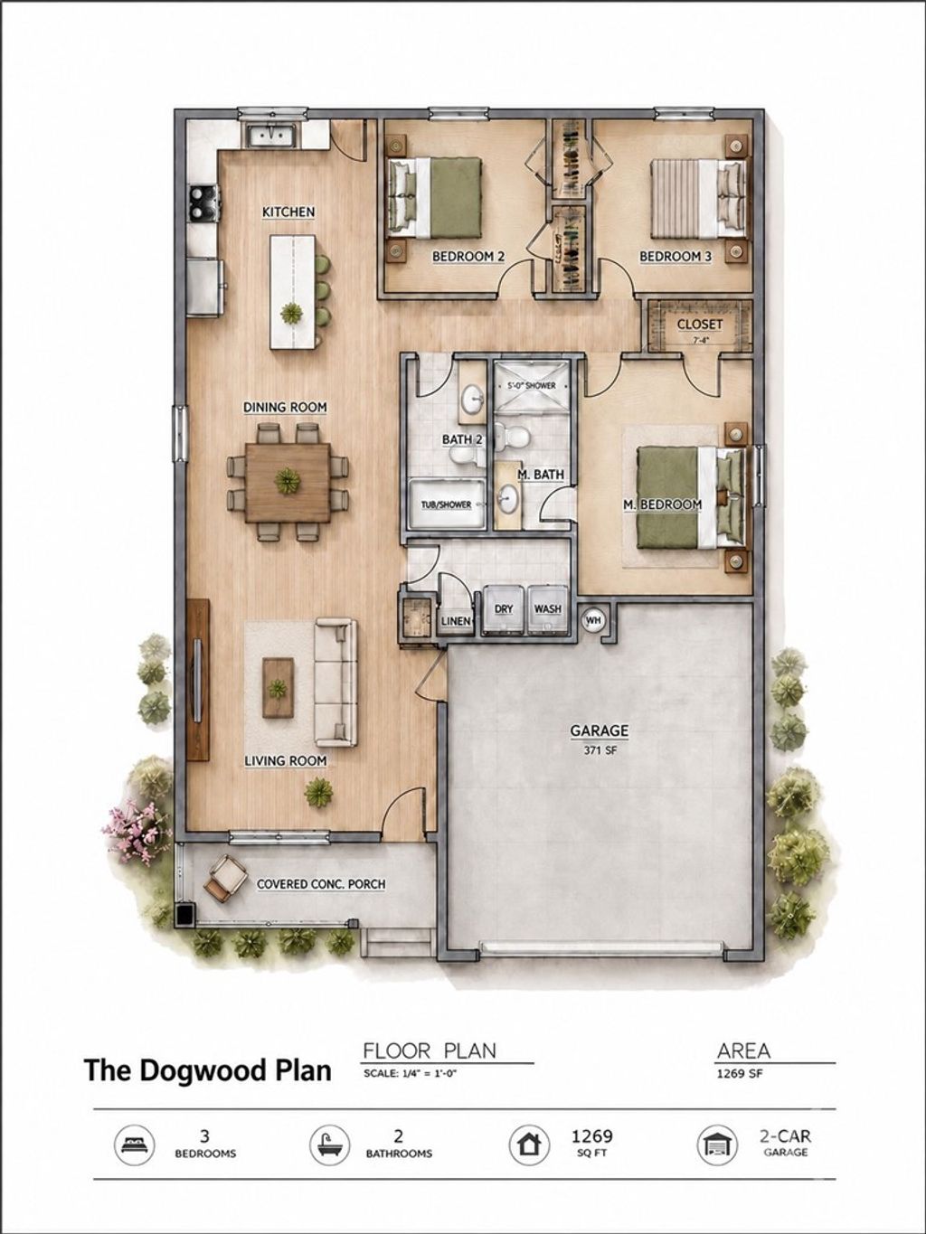 Photo of 300 Ashbrook Trace Drive #Lot 12, Athens, GA 30605 (MLS # CL358776)