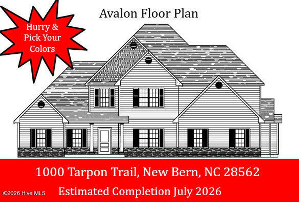 Photo of 1000 Tarpon Trail, New Bern, NC 28562 (MLS # 100553644)