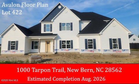 Homes For Sale - 1000 Tarpon Trail<br/> Craven County, New Bern, NC 28562