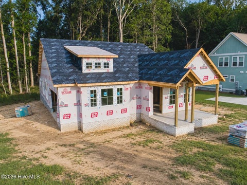 Photo of 161 S Brightleaf Drive, Minnesott Beach, NC 28510 (MLS # 100601470)