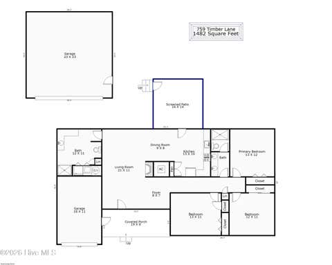 Tiny photo for 759 Timber Lane, Wilmington, NC 28405 (MLS # 100597506)