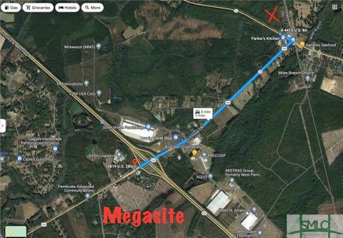 Vacant Land For Sale - Us 80 Highway<br/> Bryan County, Ellabell, GA 31308