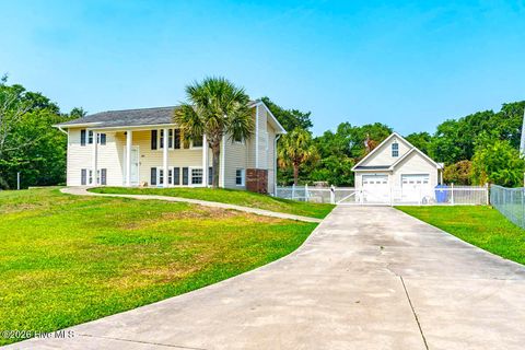 Photo of 310 Holly Lane, Cape Carteret, NC 28584 (MLS # 100590004)
