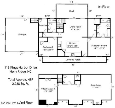 Tiny photo for 113 Kings Harbor Drive, Holly Ridge, NC 28445 (MLS # 100559948)