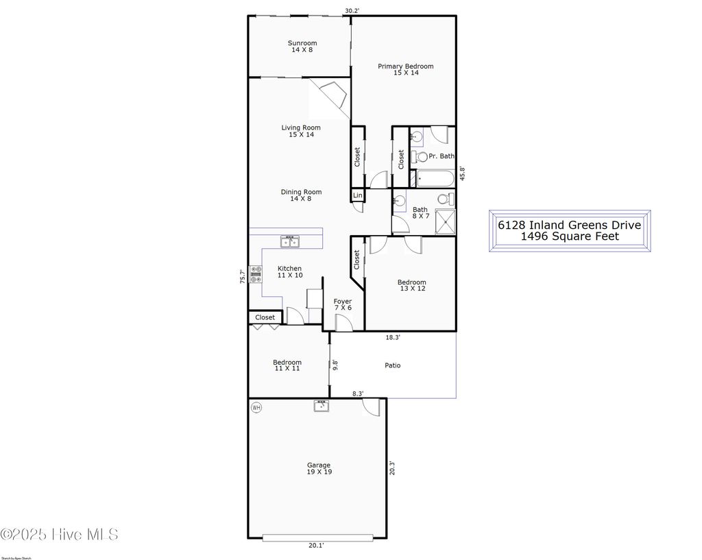 Photo of 6128 Inland Greens Drive, Wilmington, NC 28405 (MLS # 100537867)