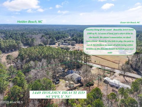 Tiny photo for 1449 Holden Beach Road SW, Supply, NC 28462 (MLS # 100550559)