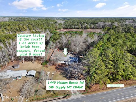 Tiny photo for 1449 Holden Beach Road SW, Supply, NC 28462 (MLS # 100550559)