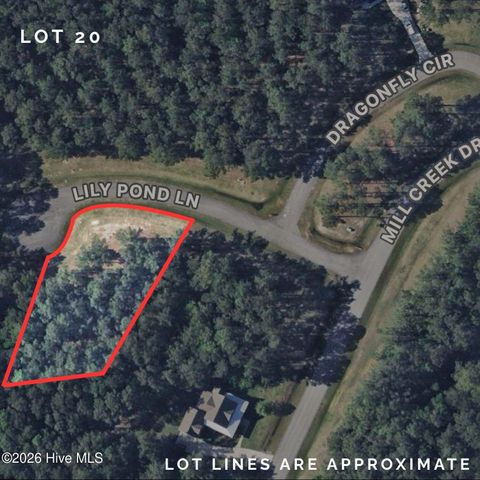 Vacant Land For Sale - 39 Lily Pond Lane<br/> Minnesott Beach, NC 28510
