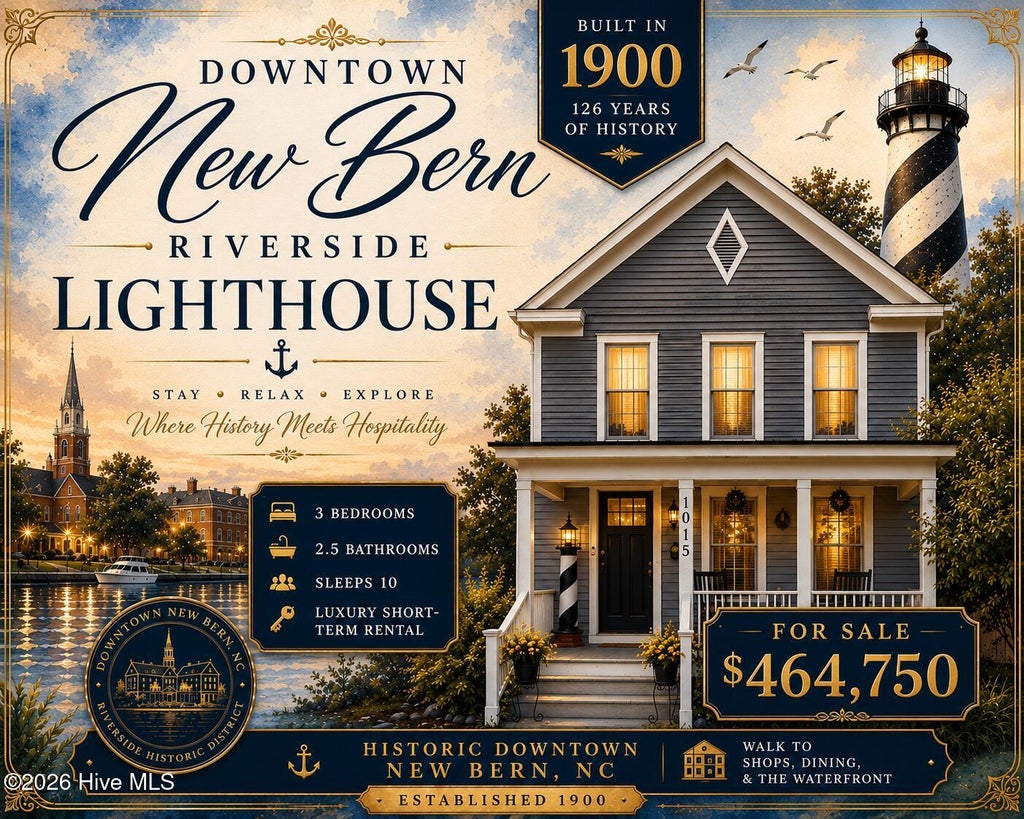 Photo of 1015 N Craven Street, New Bern, NC 28560 (MLS # 100563988)