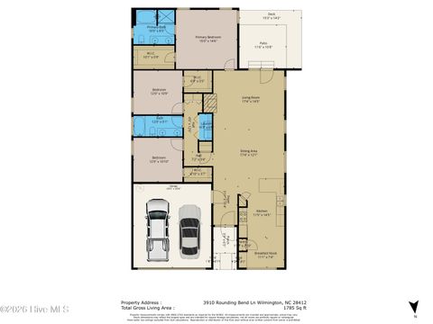 Tiny photo for 3910 Rounding Bend Lane, Wilmington, NC 28412 (MLS # 100559999)