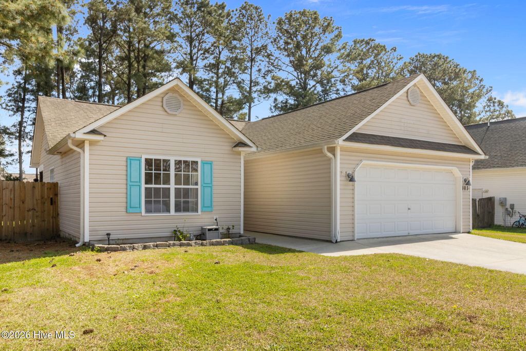 Photo of 103 Tanbark Drive, Jacksonville, NC 28546 (MLS # 100561998)