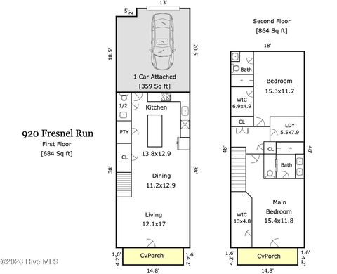 Tiny photo for 920 Fresnel Run, Wilmington, NC 28412 (MLS # 100576066)