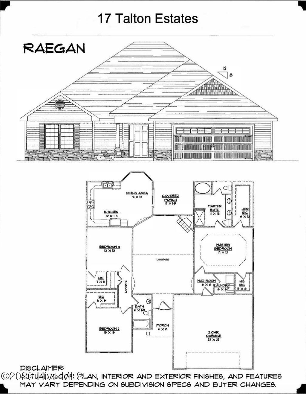 Photo of 208 Talton Estates Drive, Pikeville, NC 27863 (MLS # 100554055)