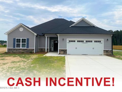 Homes For Sale - 208 Talton Estates Drive<br/> Wayne County, Pikeville, NC 27863