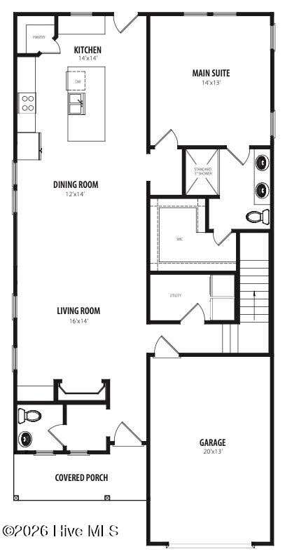 Photo of 42 E Coulter Court, Selma, NC 27576 (MLS # 100597632)