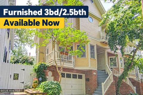 Townhouse For Rent - 110 Ann Street<br/> New Hanover County, Wilmington, NC 28401