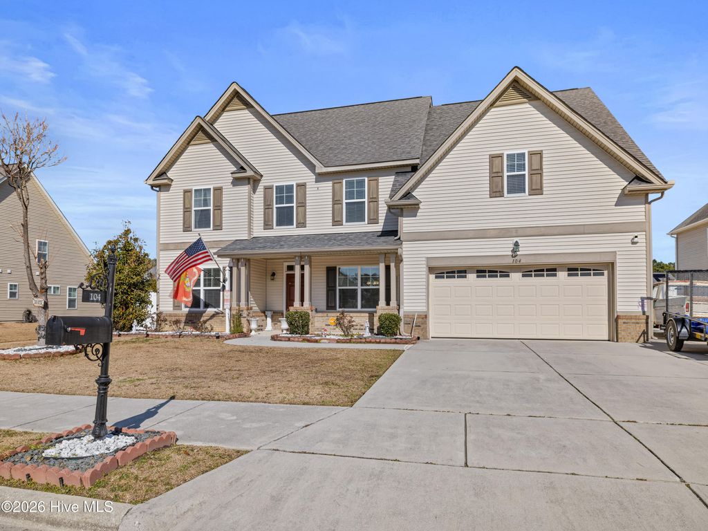 Photo of 104 Hills Lorough Loop, Jacksonville, NC 28546 (MLS # 100553389)