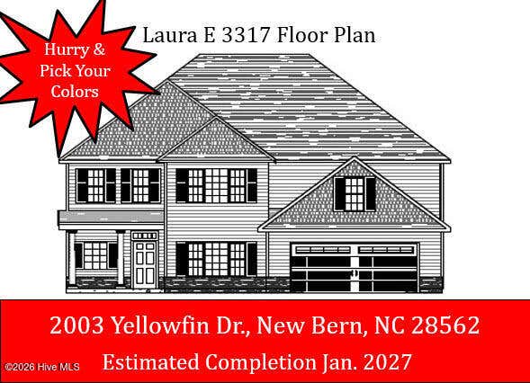 Photo of 2003 Yellowfin Drive, New Bern, NC 28562 (MLS # 100599236)